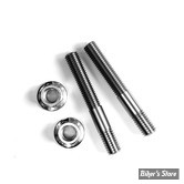 ADAPTATEUR DE RISERS - HD SUR METRIQUE - 1/2"-13 A M12 - LONGUEUR : 90 MM - ACIER INOX - WESTLAND CUSTOM - ACIER INOX--NEUF - NI REPRIS - NI ECHANGE -