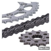 Kit Chaîne AFAM Acier Pour Suzuki Bandit GSF 600 2000-2004 - Couronne, Pignon Et Chaîne 112 Maillons