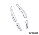 Inserts de cadre arriere - Softail 08/17 - OEM 48212-08 - INSERTS DE CADRE PROFILÉS - CHROME
