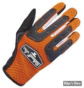 GANTS - BILTWELL - ANZA - ORANGE/NOIR - TAILLE : S