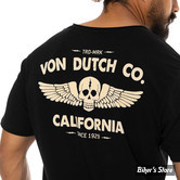 -TEE-SHIRT - VON DUTCH - Mark t-shirt - NOIR - TAILLE M