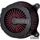 FILTRE A AIR -  VANCE & HINES - VO2 CAGE FIGHTER AIR INTAKE - SPORTSTER 91UP - NOIR WRINKLE - 40369