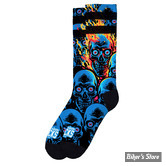 - CHAUSSETTES - AMERICAN SOCKS - Mid High Knucklehead socks - BLUE - POINTURE 42-46 ( L / XL )