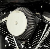 - KIT FILTRE A AIR - LA CHOPPERS - SOFTAIL 18UP /  TOURING 17UP - PLAIN COVER BIG AIR CLEANERS - CHROME - LA-2392-03