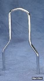 MONTANT DE SISSY BAR - LARGEUR : 8"3/4 / 22.20 CM - DRAG SPECIALTIES - ROUND Short - 8 3/4" - CHROME