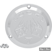 ECLATE I - PIECE N° 25 - COUVERCLE D EMBRAYAGE - BIG TWIN 70/98 - JOKER MACHINE - LUCKY 7 - CHROME - 921017L