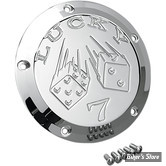 ECLATE I - PIECE N° 25 - COUVERCLE D EMBRAYAGE - TWIN CAM SOFTAIL 99UP / DYNA 99UP / TOURING 99/15 - JOKER MACHINE - LUCKY 7 - CHROME - 06-99L