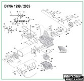  DOC A - ECLATE DES PIECES DE CARTER DE BOITE DE VITESSES - DYNA 1999 / 2005