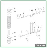 ECLATE M - PIECE N° 00 - PIECES ET FIXATIONS D'AMORTISSEURS - DYNA 91/05