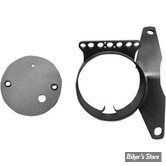 SUPPORT DE COMPTEUR LATERAL - SPORTSTER 2004/2013 - DRAG SPECIALTIES - NOIR - 63231B