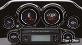 - KIT D'INSTRUMENTS - TOURING 04/13 - DAKOTA DIGITAL - SÉRIE MLX-8600 - 6 INSTRUMENTS - MLX-8600 Dresser and Bagger Direct Plug-In 6 Gauge Kit - CERCLAGES CHROME - MLX-8604