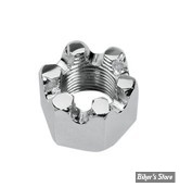 ECLATE O - PIECE N° 41 - ECROU D'AXE DE ROUE - 5/8"-18 - CASTLE NUT - OEM 7987 - CHROME - LA PIECE