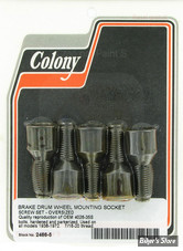 ECLATE H - PIECE N° 07 - BOULON DE TAMBOUR - OEM 43531-35 / 4026-35S - COLONY - SURDIMENSIONNÉS - PARKERIZÉ - 2466-5 - (NEUF: NI REPRIS, NI ECHANGEE)