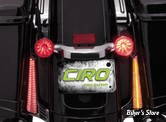 -  FEUX DE PANNEAUX DE REMPLISSAGE DE SACOCHES - RAMPE LED DE SACOCHES - CIRO - TOURING FLHX/FLTRX 14UP - FILLER PANEL LIGHTS - NOIR / CABOCHON : CLAIR - 40023