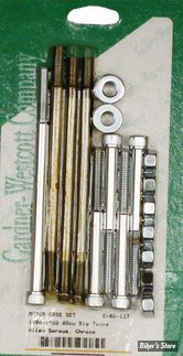 ECLATE J - PIECE N° 20 - VISSERIE CARTER MOTEUR - BIGTWIN 96/99 - CHROME - ALLEN - GARDNER-WESTCOTT COMPANY - (NEUF: NI REPRIS, NI ECHANGEE)