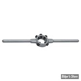 PORTE FILIÈRE - DIAMETRE OD : 30 MM / HAUTEUR : 11 MM - Rotec, Die stock, ø30x11, DIN 225, aluminium - 380.3011