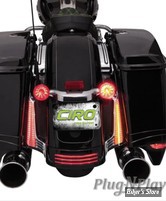 -  FEUX DE PANNEAUX DE REMPLISSAGE DE SACOCHES - RAMPE LED DE SACOCHES - CIRO - TOURING  FLHX 06/09 - FILLER PANEL LIGHTS - CHROME - 40026