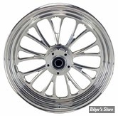 18 x 3.50 - ROUE ULTIMA ALUMINIUM - APPLICATION CUSTOM AXE 1" - MANHATTAN - D-F - Manhattan Front Wheel  - POLI - 37-635