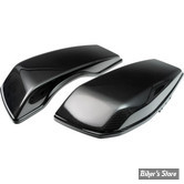 KIT SACOCHES RIGIDES - TOURING 2024UP - SLYFOX - CARBON FIBER - FINITION : BRILLANT : COUVERCLE - 1022-SBLC-G