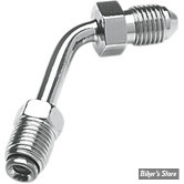 - RACCORD DE CONNECTION : AN3 > 3/8"-24 UNF - GOODRIDGE - 60° - CHROME - 660-03CH