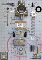  PIÈCE N° 00 - CARBURATEUR MIKUNI - VM38