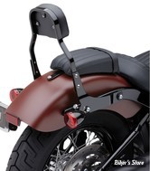 KIT SISSY BAR DETACHABLE - SOFTAIL FLHC / FLHCS 18UP - COBRA - NOIR - HAUTEUR : 11" - PROFILE : CARRE  - 602-2030B