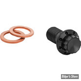 ECLATE L - PIECE N° 16 - BANJO 10MM / 1.25 -  SPORTSTER 04/13 - OEM 41736-04 - ARLEN NESS - BOLT BANJO - TITANIUM - FINITION : NOIR - 300-831