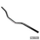 - Guidon TC BROS - TC BROS. 1" TRACKER HANDLEBAR - TRACKER LOW - SANS EMPREINTES - CHROME - 101-0301