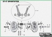  ECLATE H - PIECE N° 00 - ECLATE PIECES D'EMBIELLAGE - SPORTSTER 57/17