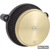 - KIT FILTRE A AIR A.NESS - MILWAUKEE EIGHT TOURING 17UP / SOFTAIL 18UP - STAGE 1 BIG SUCKER AIR CLEANER KIT - LISSE - LAITON  - 18-395