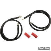 KIT CABLES DE BATTERIE - TOURING 89/92 - OEM 00000-00 -  DRAG SPECIALTIES - E25-0091B-D4