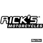 - COMMANDE AVANCEES - SOFTAIL MILWAUKEE EIGHT 2018UP -  RICK'S MOTORCYCLES - BILLET ALUMINIUM - LONGUEUR :+ 2" - REPOSES PIEDS : AK 4.7 - POLI - S8-4000P2N-0