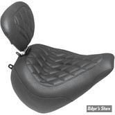 SELLE SOLO - SOFTAIL FXBR/S 18UP - MUSTANG - WIDE TRIPPER -NOIR / DIAMOND - AVEC DOSSIER - 83061