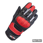 GANTS - BILTWELL - BRIDGEPORT - NOIR/ROUGE - TAILLE M