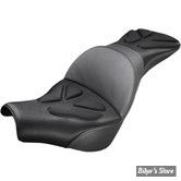 SELLE DUO - SOFTAIL FXBB 18UP / FXST 20UP - SADDLEMEN - EXPLORER™ G-TECH SEATS - NOIR - SANS DOSSIER