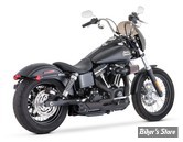 - ECHAPPEMENT FREEDOM PERFORMANCE - SHORTY - 2EN1 - DYNA 91/05 - AMERICAN OUTLAW - NOIR / NOIR - HD01088