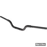 - GUIDON 32MM SUR RISERS 32MM - HAUTEUR : 10.00 CM / 4" - MAGNUM - Mach Moto Handlebar - FLTRX 23UP / SOFTAIL 25UP - NOIR BRILLANT - 4HB-3104