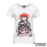 TEE-SHIRT - QUEEN KEROSIN - HOLY QUEEN OFFWHITE - TAILLE XL