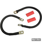 KIT CABLES DE BATTERIE - SOFTAIL 89/08 - OEM 00000-00 - DRAG SPECIALTIES - E25-0091B-D1