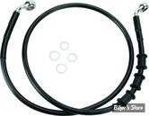 DURITE DE FREIN AVANT - SOFTAIL FLSTN 2008/2013 - LONGUEUR : +10 " (131.50CM / 51" 3/4) - OEM 42314-08 - NOIR - 680219-2BLK