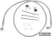 DURITE DE FREIN AVANT - DYNA FXDL/I 01/05 - LONGUEUR : +6 " (119.5CM / 47") - OEM 44793-01 - INOX - 640110-6