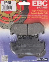 PLAQUETTES - OEM  45105MB0007 / 45105-MB0-007 - EBC 1 - FA - ORGANIQUE - FA226