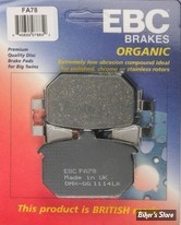 PLAQUETTES - 44209-82 - EBC 1 - ORGANIC - FA078