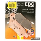 PLAQUETTES - SOFTAIL / DYNA 08/17 - 42298-08 - EBC - DOUBLE H SINTERED - FA458HH