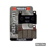 PLAQUETTES SOFTAIL 2015UP - AVANT - OEM 41300102 - FERODO - ORGANIC P-COMPOUND - FDB2114P
