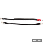 KIT CABLES DE BATTERIE - SPORTSTER 10/13 - OEM 70295-10 / 70296-04A - DRAG SPECIALTIES - E25-0091B-D6