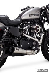 -  ECHAPPEMENT VANCE & HINES - SPORTSTER 04/22- STAINLESS 2-1 UPSWEEP PCX - INOX - BRUSHED / BROSSE - 27327