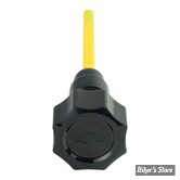 DOC A / PIÈCE N°103 - BOUCHON DE RÉSERVOIR D'HUILE - TOURING 07/16 -  OEM 62849-07A - FIGURATI DESIGN - FINITION INOX : NOIR ROND - FD01-MAGDSTC-SM-BLK