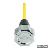 DOC A / PIÈCE N°103 - BOUCHON DE RÉSERVOIR D'HUILE - TOURING 07/16 -  OEM 62849-07A - FIGURATI DESIGN - FINITION INOX : ARGENT ROND - FD01-MAGDSTC-SM-SS