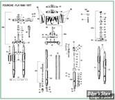  ECLATE N - PIECE N° 00 - ECLATE DES PIECES DE FOURCHE - FL 49/77